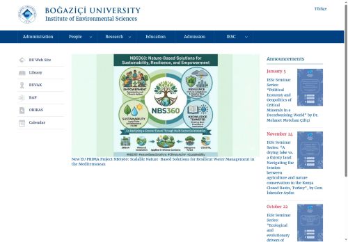 Institute of Environmental Sciences