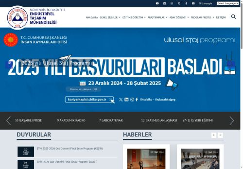 Endüstriyel Tasarım Mühendisliği