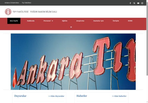 Öğretim Kadrosu – Yoğun Bakım Bilim Dalı