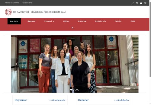 Öğretim Kadrosu – Gelişimsel Pediatri Bilim Dalı