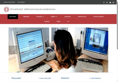 Öğretim Kadrosu – Göğüs Hastalıkları Anabilim Dalı
