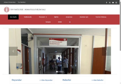 Öğretim Kadrosu – Romatoloji Bilim Dalı