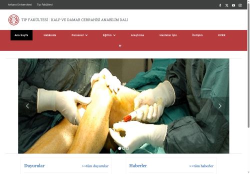 Öğretim Kadrosu – Kalp Ve Damar Cerrahisi Anabilim Dalı