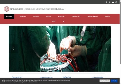 Öğretim Kadrosu – Çocuk Kalp ve Damar Cerrahisi Bilim Dalı