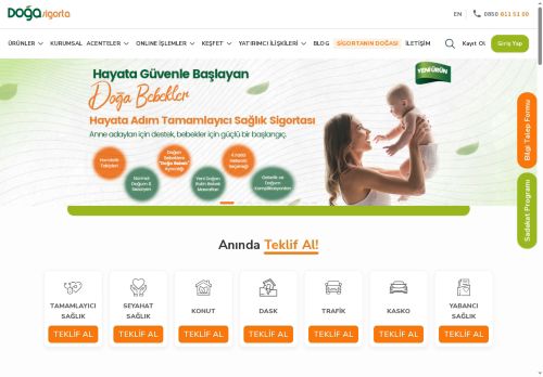 Güven Doğasında Var. - Doğa Sigorta