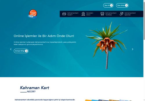 KahramanKart | Şehir İçi Ulaşım Kartı