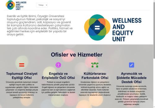 Wellness and Equity Unit - Wellness and Equity Office