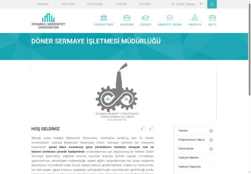 DÖNER SERMAYE İŞLETMESİ MÜDÜRLÜĞÜ