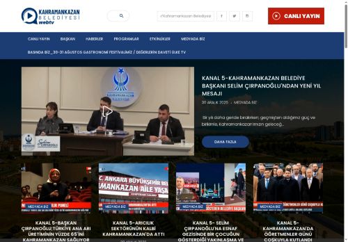 KAHRAMANKAZAN BELEDİYESİ WEBTV