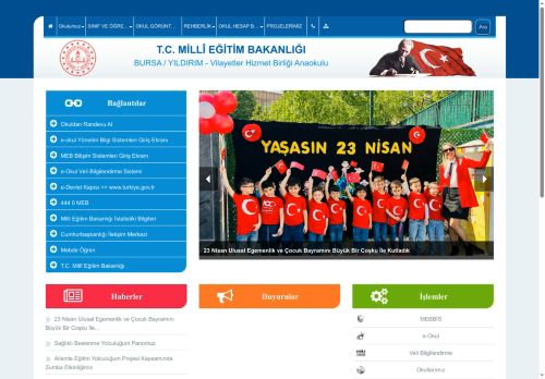 Vilayetler Hizmet Birliği Anaokulu - BURSA / YILDIRIM