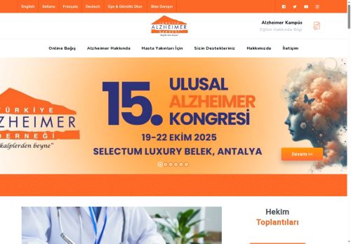 Türkiye Alzheimer Derneği | Unutulanları Unutmayın