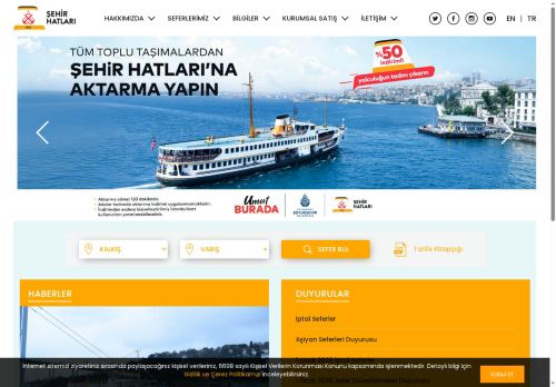 Şehir Hatları A.Ş. | Vapur Saatleri | Vapur Seferleri | Boğaz Turu | Adalar Vapur Seferleri | Kadıköy | Beşiktaş | Kabataş