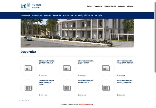 İTÜ | Intranet KKTC