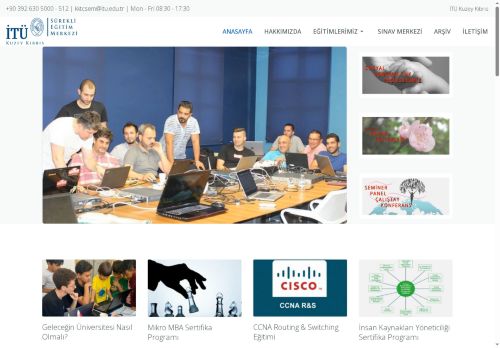 İTÜ Kuzey Kıbrıs Sürekli Eğitim Merkez - İTÜ-KKTC Sürekli Eğitim Merkezi