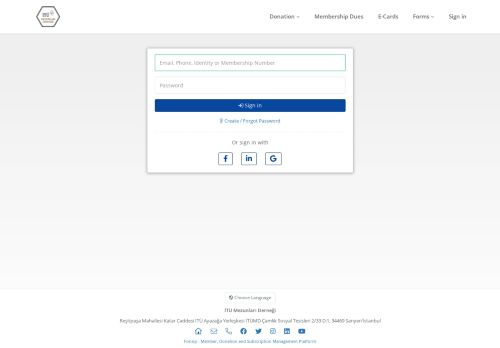 İTÜMD Yeni Üye Başvuru Formu | İTÜ Mezunları Derneği | Fonzip