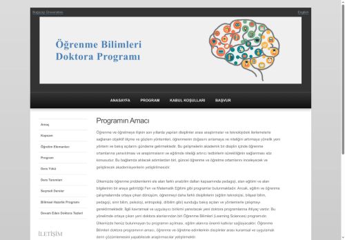 Öğrenme Bilimleri Doktora Programı