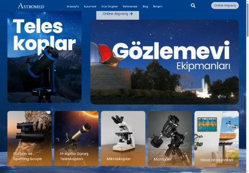 Astromed | Optik Sistemler ve Uzman Destek Hizmetleri
