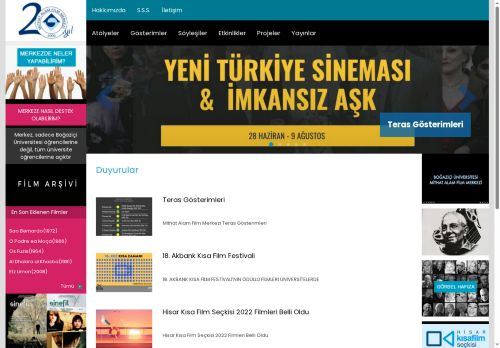 Boğaziçi Üniversitesi Mithat Alam Film Merkezi