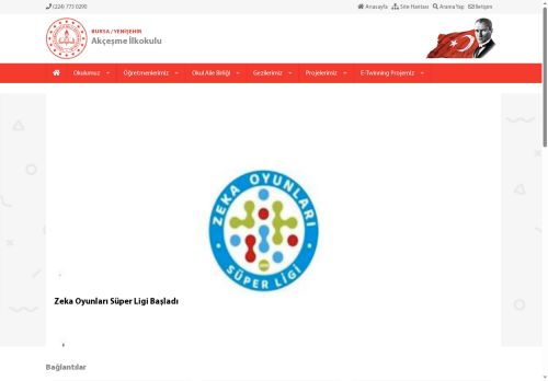 Akçeşme İlkokulu - BURSA / YENİŞEHİR