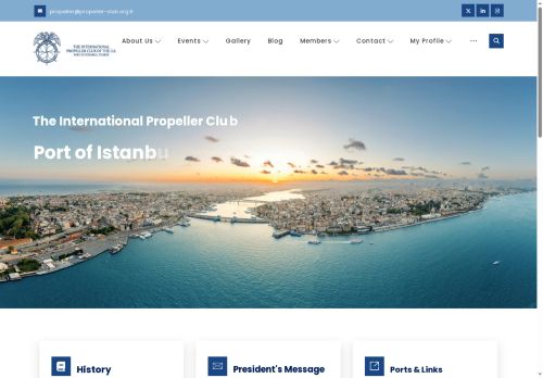 The Internatıonal Propeller Club of the U.S — Port of Istanbul, Turkey - Home