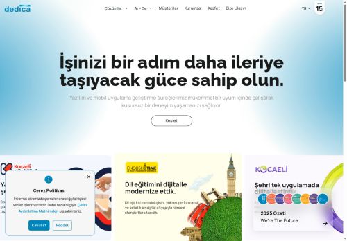 Ana sayfa | Dedica Teknoloji A.Ş