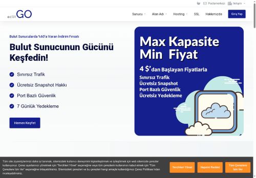 EclitGO - EclitGO VPS: Uygun Fiyatlı ve Güçlü Bulut Çözümleri