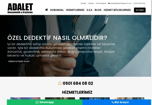 Özel Dedektif - Özel Dedektiflik Bürosu