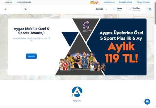 Dökme Gaz - AYGAZ | Tüp - LPG - Otogaz - Tüpgaz - Doğalgaz