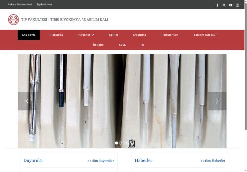 Öğretim Kadrosu – Tıbbi Biyokimya Anabilim Dalı