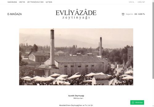 Ayvalık Zeytin & Zeytinyağı - Evliyâzâde Zeytinyağı