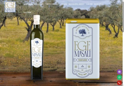 Ege Masalı Zeytinyağı | %100 Natürel Sızma Ayvalık Zeytinyağı