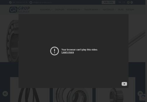 Grup Rulman | SKF İzmir Distribütörü