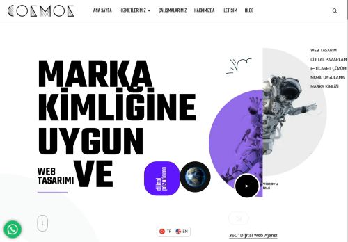 Profesyonel Web Tasarım ve Dijital Çözümler Ajansı | COSMOS