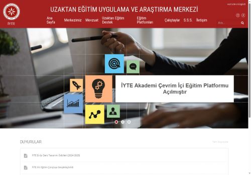 Uzaktan Eğitim Uygulama ve Araştırma Merkezi – İYTE UZEM