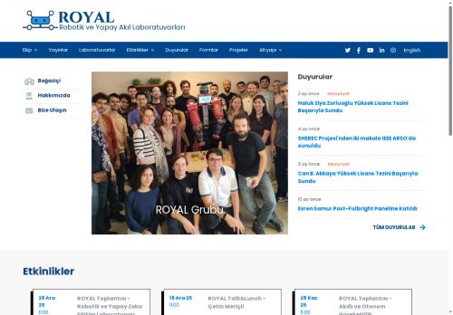 Robotik ve Yapay Akıl Laboratuvarları