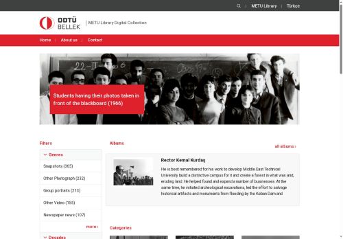 ODTÜ BELLEK | METU Library Digital Collection