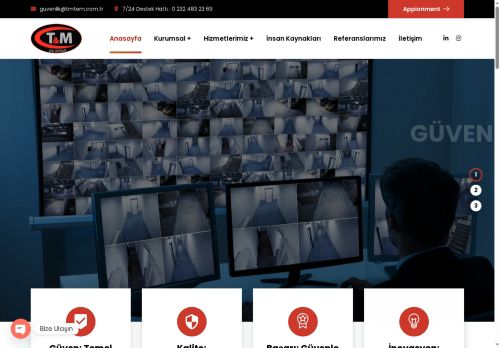 TM Güvenlik Hizmetleri – Güvenlik, Güvenilir olmakla başlar