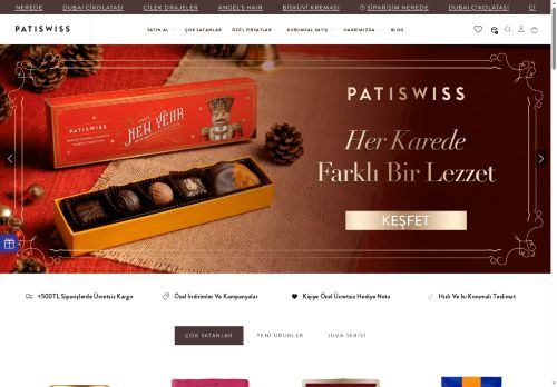 PATISWISS Online Satış Mağazası | PATISWISS Çikolata – Patiswiss