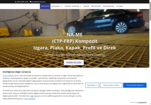 Kompozit Izgara | CTP Izgara | Kompozit Kapak | Kompozit Profil | NA-ME