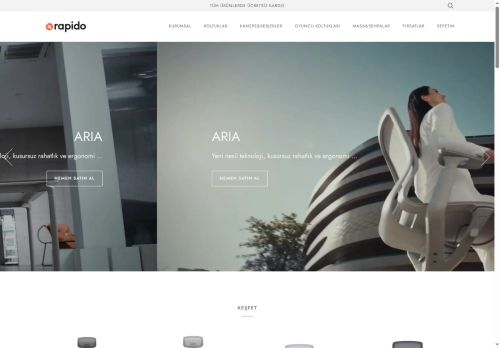 Modern Ofisler, Çalışma Koltukları Ergonomik Oturma Çözümleri – Rapido Furniture - Rapido