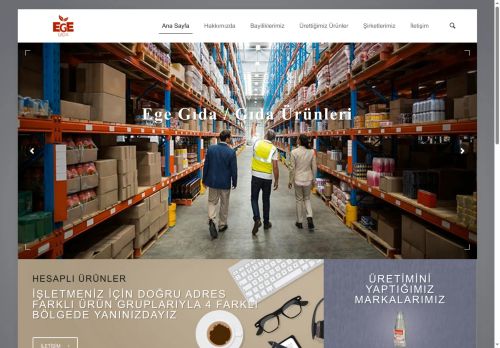 Ana Sayfa | Ege Gıda Sanayi ve Ticaret Ltd.Şti.