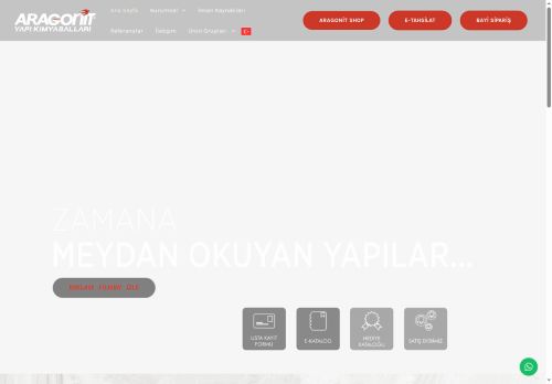 Aragonit Yapı Kimyasalları – Zamana Meydan Okuyan Yapılar