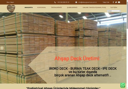 Ekşioğlu Orman Ürünleri - Anasayfa