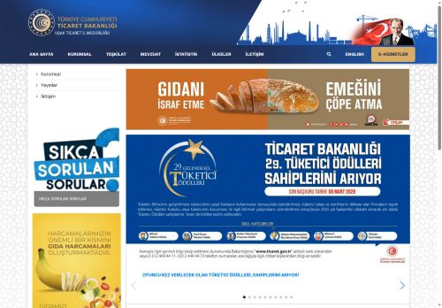 Uşak Ticaret İl Müdürlüğü | T.C. Ticaret Bakanlığı