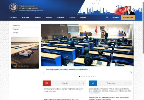 Ege Gümrük ve Dış Ticaret Bölge Müdürlüğü | T.C. Ticaret Bakanlığı