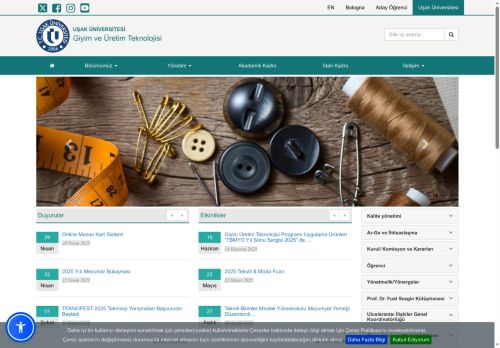 Giyim ve Üretim Teknolojisi