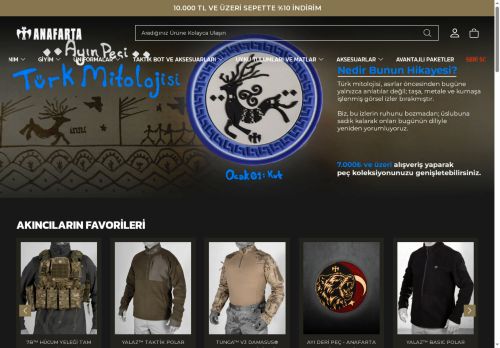 ANAFARTA Taktik Özel Görev Gereçleri