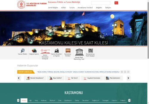 T.C. Kültür ve Turizm Bakanlığı - Kastamonu İl Kültür ve Turizm Müdürlüğü