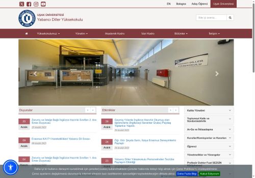 Yabancı Diller Yüksekokulu