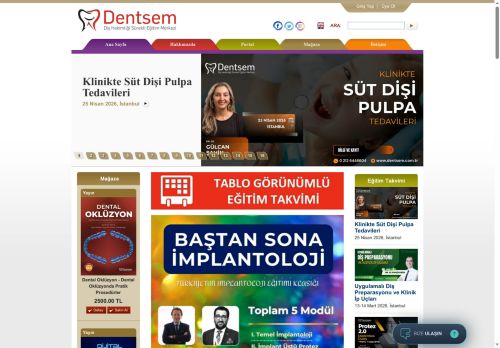 Dentsem │ Diş Hekimliği Sürekli Eğitim Merkezi